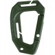 Kombat UK Spec Ops Carabiner (OD), The Spec-Ops Carabiner is a lightweight and versatile accessory designed for quick and secure attachment of gear to MOLLE systems